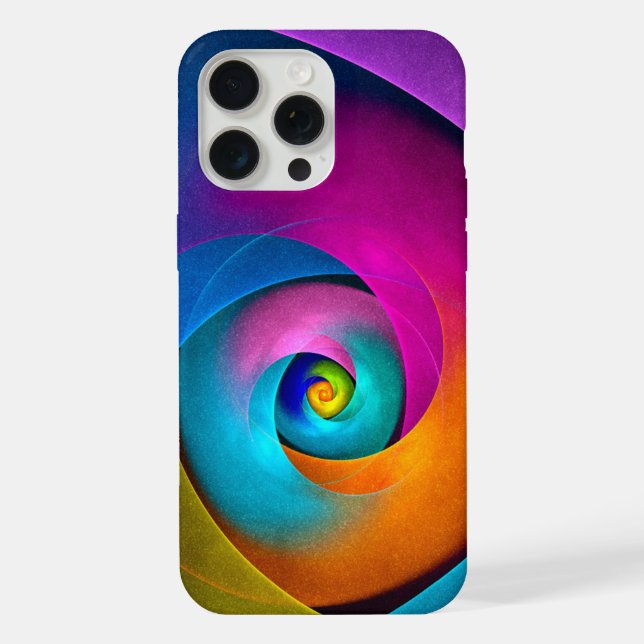 Modern Floral Abstract Art Pink Blue Pattern #17 iPhone Case (Back)