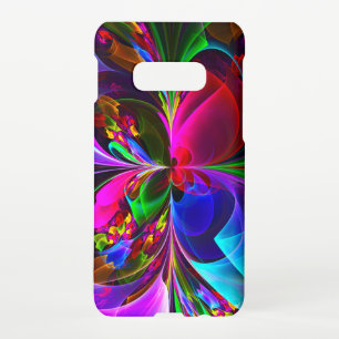 Modern Floral Abstract Art Red Blue Pattern #12 Samsung Galaxy Case