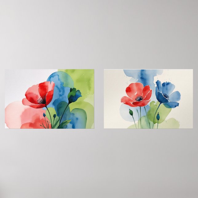 Modern Floral Art for Decoration (Front)