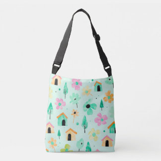 Modern Floral Art Tote Bag