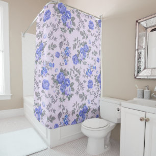 Modern Floral Blue Rose