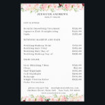 Modern floral bouquet flyer<br><div class="desc">Beautiful modern, floral bouquet Flyer. Edit your product in minutes by adding your data. You can change the font/color/position by "further personalize".</div>