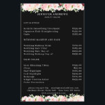 Modern floral bouquet flyer<br><div class="desc">Beautiful modern,  floral bouquet Flyer. Edit your product in minutes by adding your data. You can change the font/color/position by "further personalize".</div>