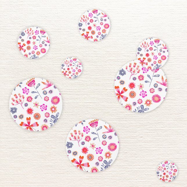 Modern Floral Confetti (Modern floral confetti)