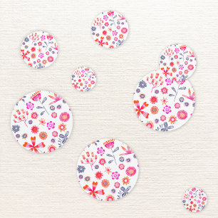 Modern Floral Confetti