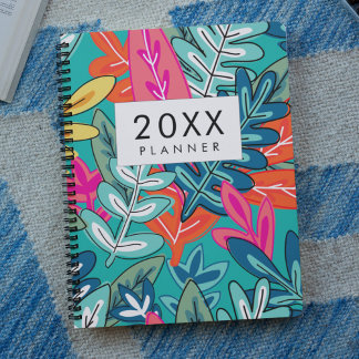 Modern floral cover Weekly and Monthly Planner