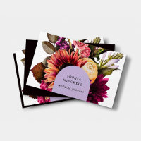 Modern Floral | Dark Colourful and Elegant