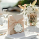 Modern Floral Dusty Green Eucalyptus Wedding Favour Tags<br><div class="desc">Design features a bouquet of watercolor greenery, eucalyptus, sage and anemones hand-drawn specially for the «Evergreen Garden» Wedding Invitation Collection. To change your names, wedding location and date, and other details, click «Personalize». View the collection link on this page to see all of the matching items in this beautiful design...</div>