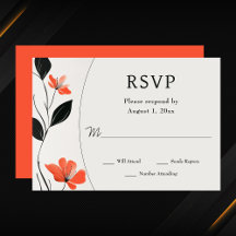 Modern Floral Elegance with Bold Blooms Wedding
