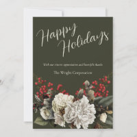 Modern Floral Elegant Company Name