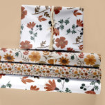 Modern Floral Greenery Girly Gold Rust Wrapping Paper Sheet<br><div class="desc">A beautiful pattern collection of fall foliage and leaf patterns from Studio Posies. You can find these patterns on a variety of products including home decor,  clothing,  accessories,  office supplies and so much more. Contact Studio Posies for assistance or for additional products printed with these patterns.</div>