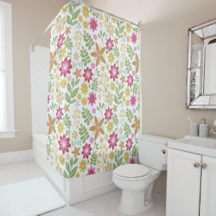 Modern Floral Multicolor Summer Flowers