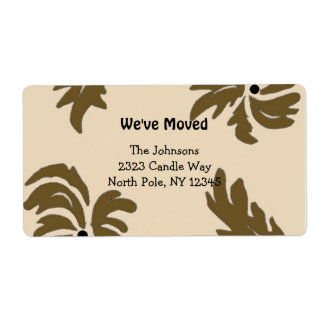 Modern Floral New Address