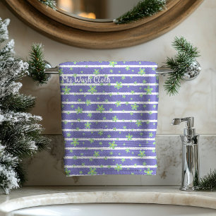 Modern Floral Pattern  Bath Towel Set