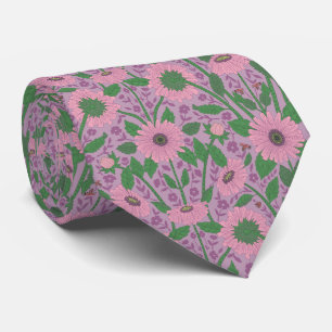 Modern Floral Pattern Formal Tie