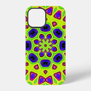 Modern floral pattern. Raster illustration. Persia iPhone 12 Case
