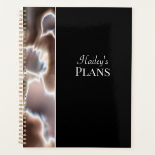 Modern Floral Personalize Name Planner