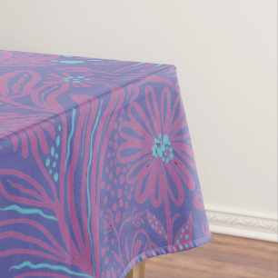 Modern FLORAL print Tablecloth