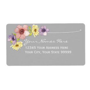 Modern Floral Rustic Lettered Typography Spring