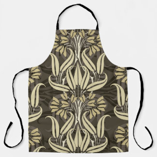 Modern Floral Stylish Pattern Apron