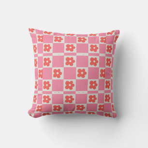 Modern Floral Throw Pillow Elegant Botanical Hom