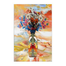 Modern Floral Wall Art.