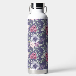 Modern Floral  Water Bottle