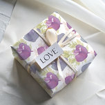 Modern Floral watercolor  Wrapping Paper Sheet<br><div class="desc">Introducing our contemporary watercolor design crafted specifically for your spring and summer celebrations,  whether it's a wedding,  anniversary,  or birthday. This distinctive pattern offers a stunning way to beautifully wrap your gifts.</div>