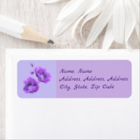 Modern Floral Wreath Greetings Postage