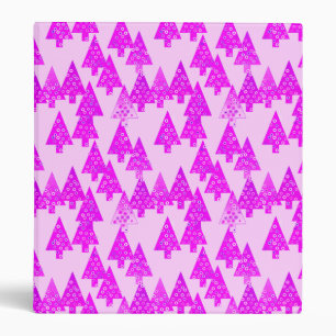 Modern flower Christmas trees - orchid Binder