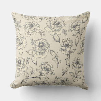 Modern Flower Cushion A