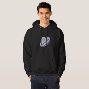 Modern flying saucer hoodie