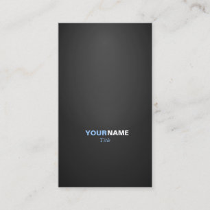 Modern font in two colours with 2 business card