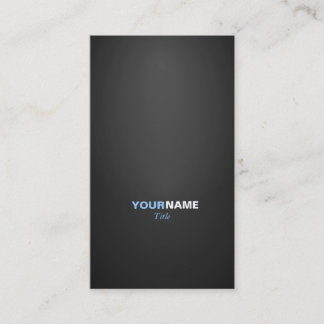 Modern font in two colours with 2 business card