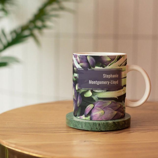 Modern Food Design Customizable Coffee Mug (Creator Uploaded)