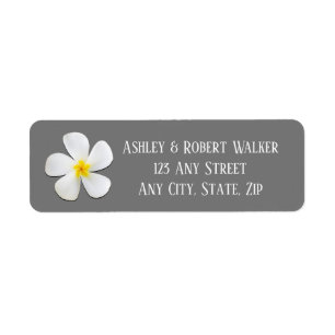 Modern Formal Classic, White on Grey, Wedding