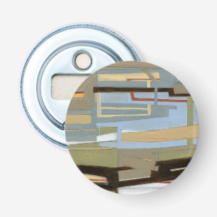 Modern Free Expression Painting by Norman Wyatt Bottle Opener