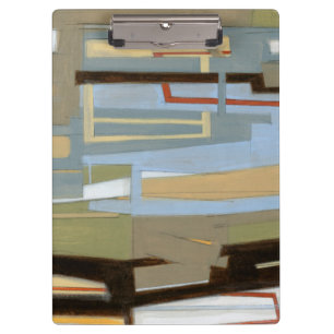 Modern Free Expression Painting by Norman Wyatt Clipboard