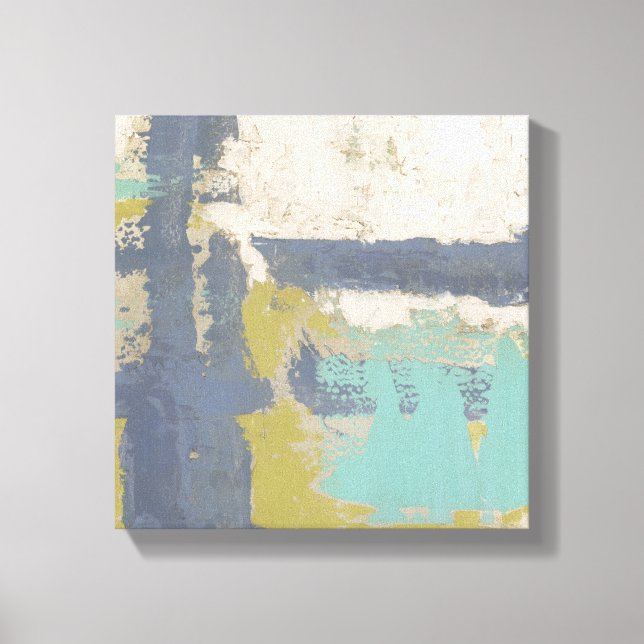 Modern Free Expression Painting Canvas Print (Front)