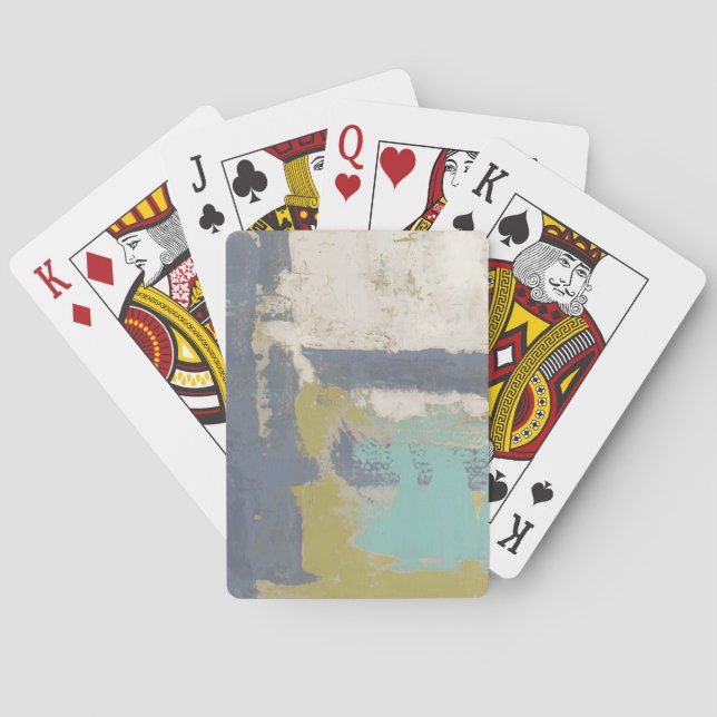Modern Free Expression Painting Playing Cards (Back)