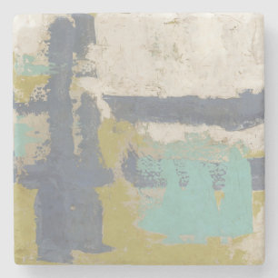 Modern Free Expression Painting Stone Coaster