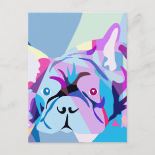 Modern French Bulldog Postcard