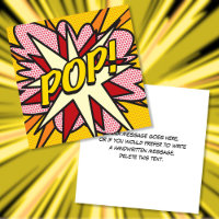 Modern Fun Colourful Comic Book POP