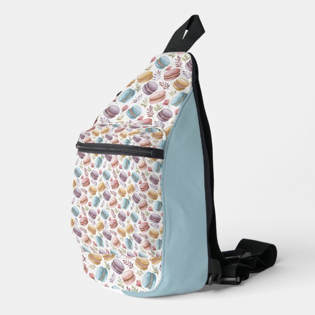 Modern Fun Sweet Macaroons Sling Bag (Right Corner)