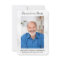 Modern Funeral Sympathy Photo Memorial Prayer Card
