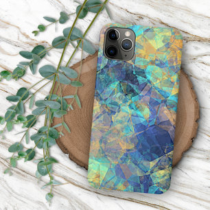 Modern Funky Colourful Polygon Mosaic Art Pattern iPhone 11Pro Max Case