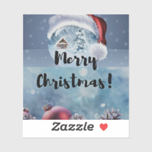 Modern funny cute Christmas reindeer