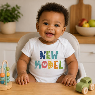 Modern Funny Cute Witty New Model Second  Baby Bodysuit