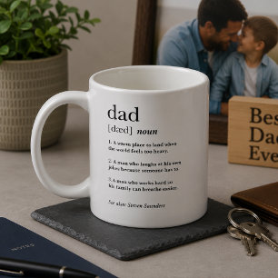 Modern Funny Dad Definition Father’s Day Gift Coffee Mug