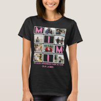 Modern Funny Grandmother Cute Mimi 8 Photo Collage